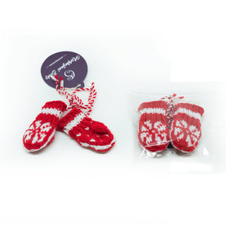 Miniature Mitten Snowflake Ornament Sets