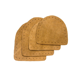 DIY Suede Soles for Slippers. Set of 3.