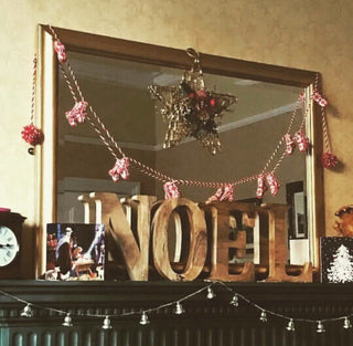 Mini-Sock Garland: Red