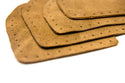 DIY Suede Soles for Slippers. Set of 3.